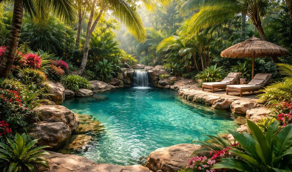 piscine-lagon-pierres-vegetation-tropicale
