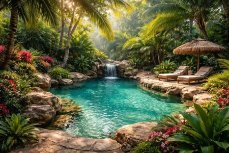piscine-lagon-pierres-vegetation-tropicale