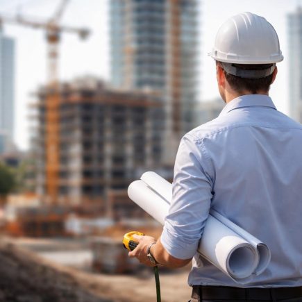 architecte-chantier-immeubles-modernes-metre-ruban
