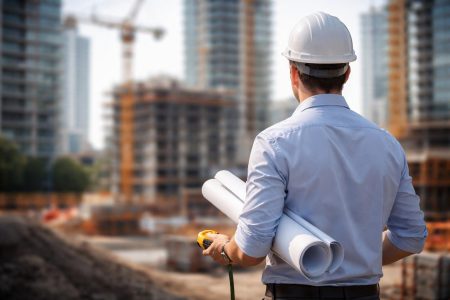 architecte-chantier-immeubles-modernes-metre-ruban