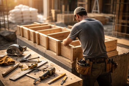 menuisier-coffrage-bois-chantier-outils