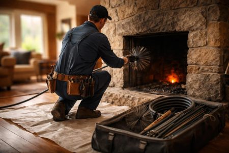 personne-dos-outils-ramonage-cheminée