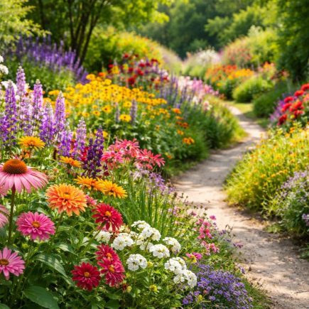 jardin-luxuriant-fleurs-chemin-sinueux