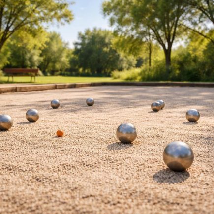 terrain-petanque-boules-arbres-ciel-bleu