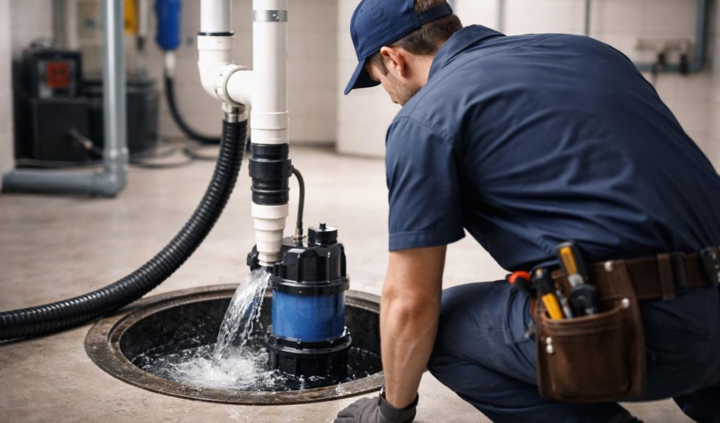 pompe-relevage-technicien-sous-sol-industriel
