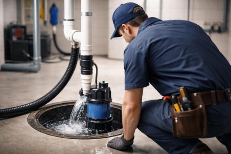 pompe-relevage-technicien-sous-sol-industriel