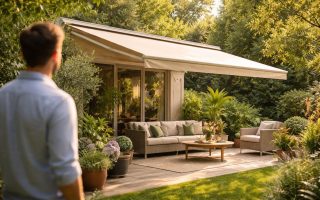 jardin-store-terrasse-personne-plantes